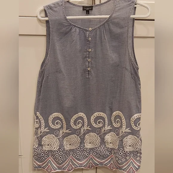 Talbots sleeveless top - Picture 8 of 8